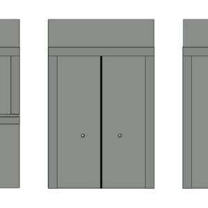 5 PC Door Set